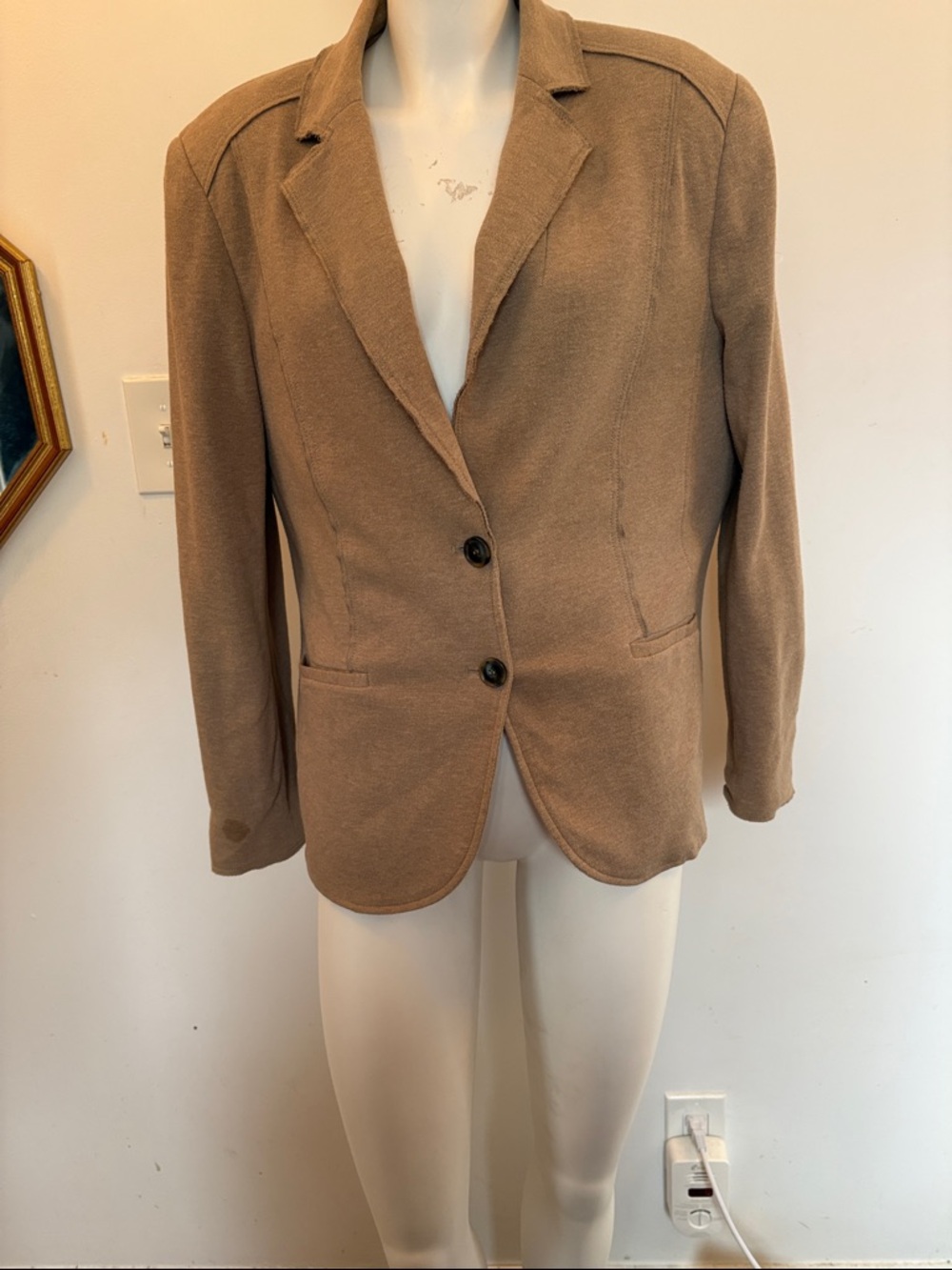 Olsen Classics Camel Women's Blazer Jacket